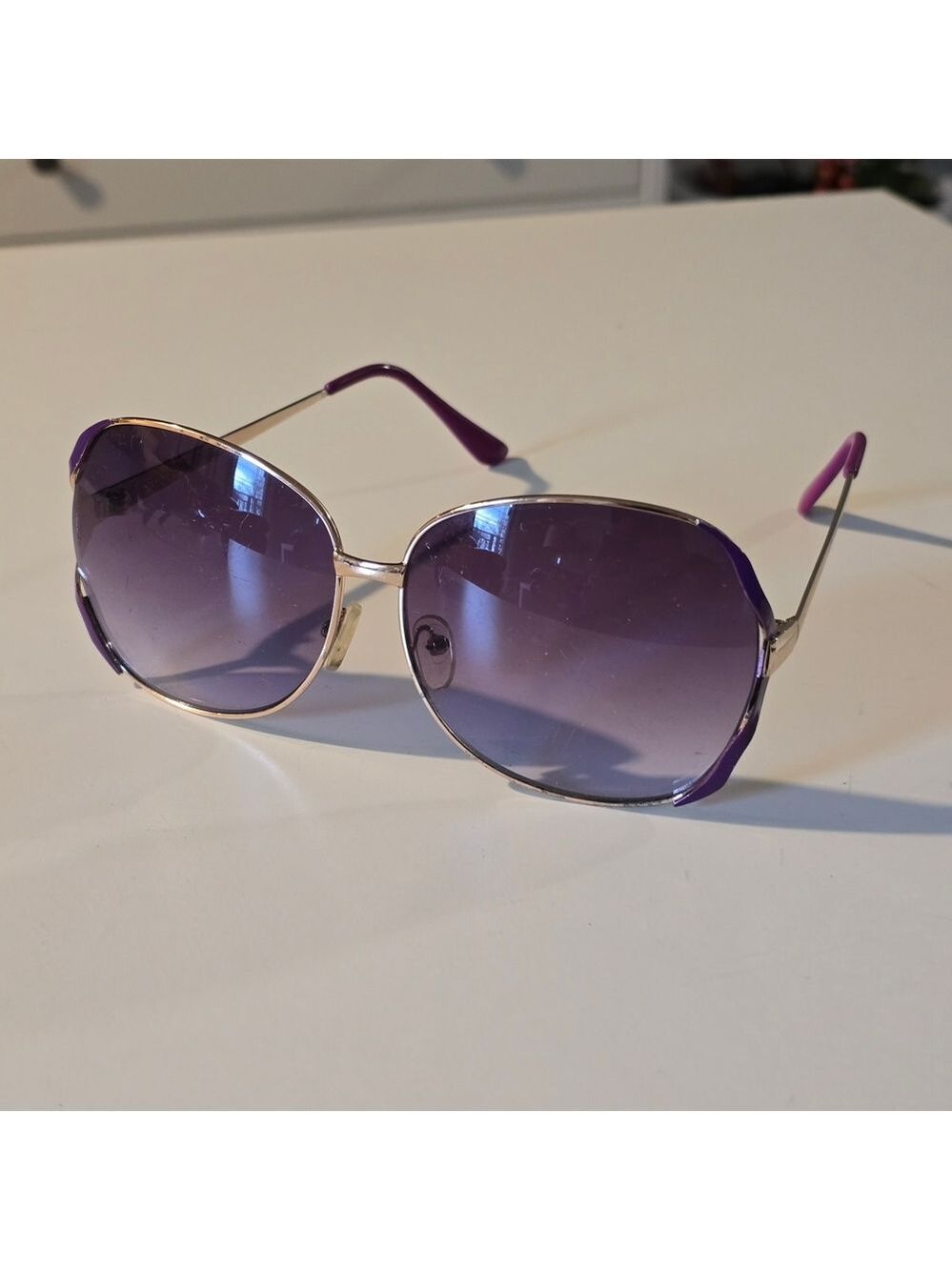 Aldo Purple Gradient Sunglasses